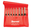 Juego de punzones para pasadores de accionamiento8 Starrett S565PC