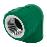Codo 90 PPR, 1', Rosca Hembra Con Inserto Metálico, Foset 49863