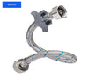 Manguera flexible vinil hidráulico 1/2" x 1/2" x 55 cm tuboplus Rotoplas 220027