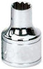Dado Corto De 6 Puntas, 6mm x 3/8", Williams 31506
