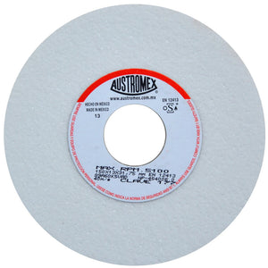 Rueda Abrasiva Grano 60 Blanca de 6 x 1/2 x 1-1/4 Austromex 177