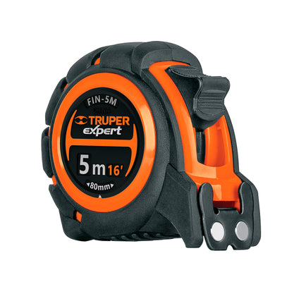 Flexómetro Industrial Contra Impactos 5m Cinta 19mm, Expert 12694