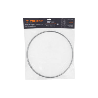 Repuesto sierra 136' x 4 dpp, para sierra cinta SCI-18, Truper 16279