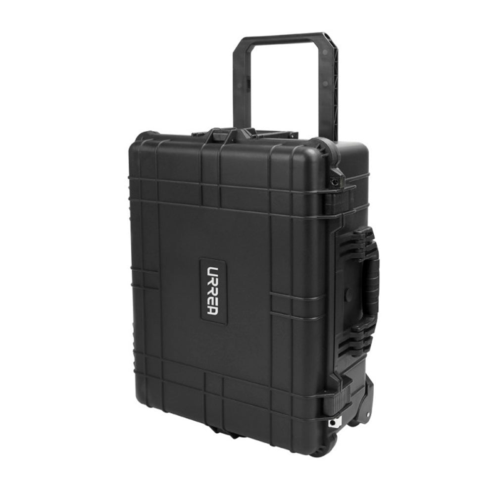 Caja portaherramientas plástica impermeable 24" x 19" x 9" con ruedas Urrea CPI24R
