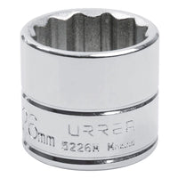 Dado de 12 Puntas 26 mm Cuadro de 3/8", Urrea 5226M.