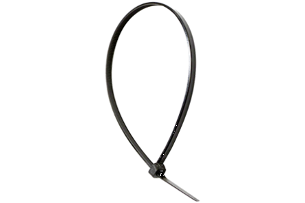 Cincho de Nylon 50 CM Negro Bolsa C/ 25Pza Cnx CIN5048N