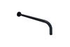 Cuello para Regadera Acero Negro Mate 40cm, Meer CUE-011