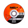 Disco Desbaste Metal 4" x 1/4" x 7/8"", ECO Fandeli 76452