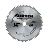Disco para sierra circular 7 1/4" 24 dientes surtek 120601