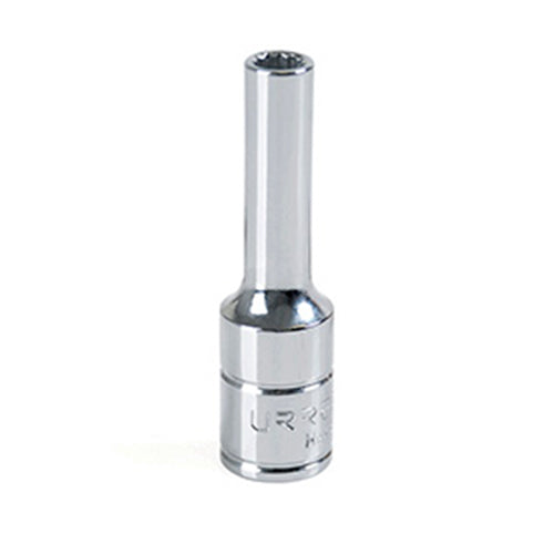 Dado de 12 Puntas Largo Cromado 5/16" Cuadro de 3/8", Urrea 5010.