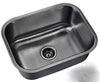 Tarja Sencilla En Acero Inoxidable Para Submontar Gris Metal, Cnx TS5945SC2G