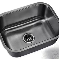 Tarja Sencilla En Acero Inoxidable Para Submontar Gris Metal, Cnx TS5945SC2G