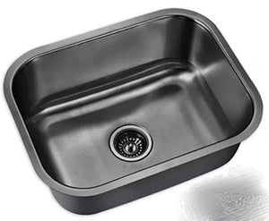 Tarja Sencilla En Acero Inoxidable Para Submontar Gris Metal, Cnx TS5945SC2G