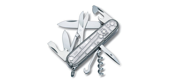 Hta Climber Silver Transp. 14 Usos Victorinox 1.3703.T7