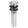 Contra P/Lavabo Con Rebosadero, Tipo Moneda, Cromo, 1-1/4', Foset 49983