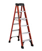 Escalera Tijera  F.V. 136Kg Cuprum C-3017-05 ***