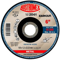 Disco Abrasivo para Corte de Metal de 6 x 0.045 x 7/8 Austromex 2041
