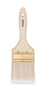 Brocha Cerdas Sintéticas 3" Corte Recto, Mango De Madera, Truper 13346