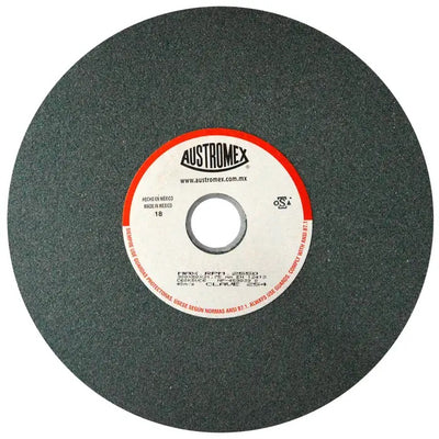 Rueda Abrasiva Grano 60 para Esmerilar Verde de 12 x 2 x 1-1/4 Austromex 254