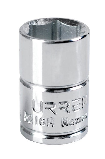 Dado de 6 Puntas 1/2" Cuadro de 3/8, Urrea 5216H.