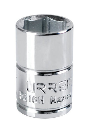 Dado de 6 Puntas 1/2" Cuadro de 3/8, Urrea 5216H.