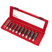 Juego De Cortador Anular (9 Piezas) 1/2" a 1-1/16"x 2", Milwaukee 49-22-8410