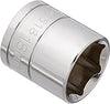 Dado Corto De 6 Puntas, 18mm x 3/8", Williams 31518