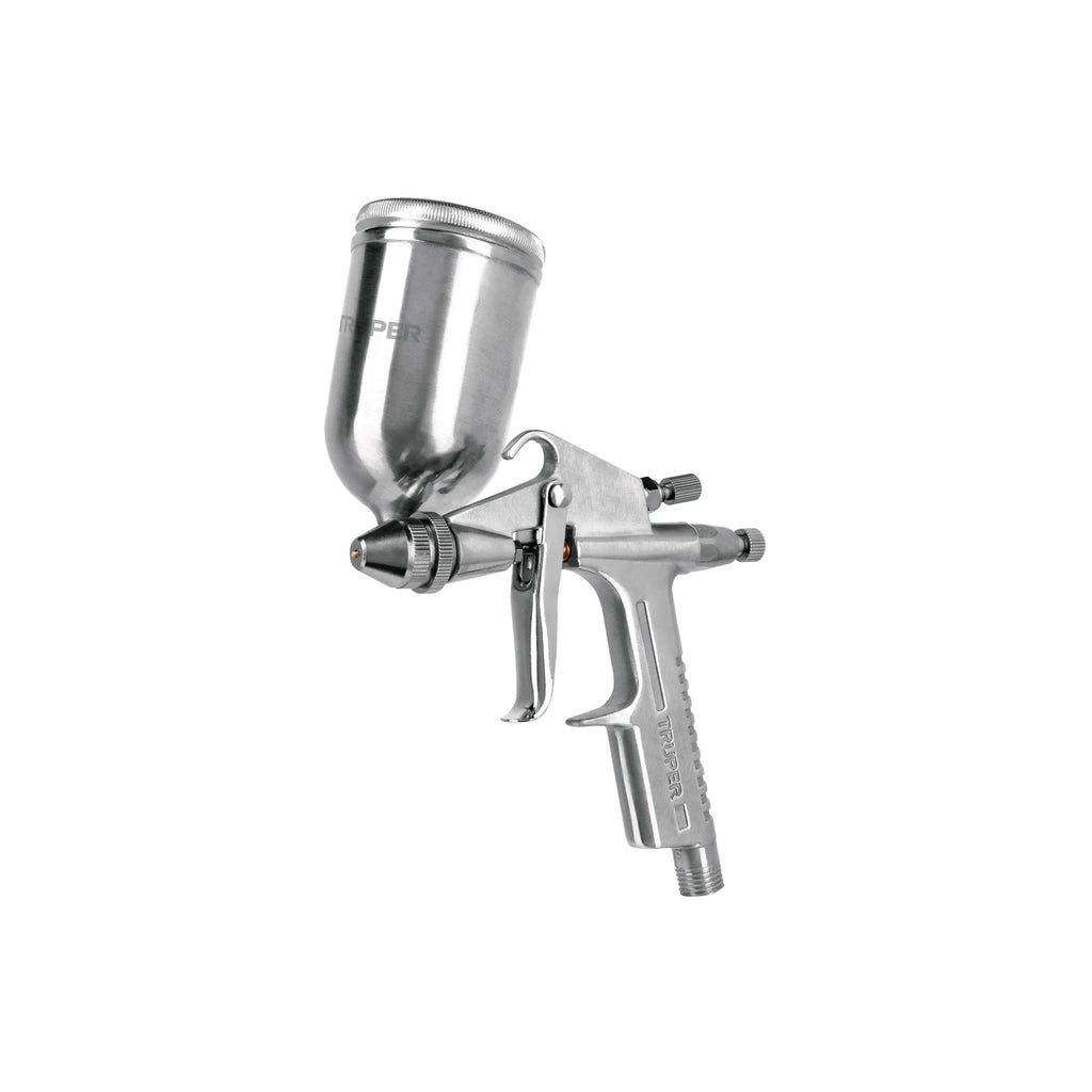 Pistola Compacta P/Retoque LVMP Vaso Alum, 0.5 mm, Truper 11098