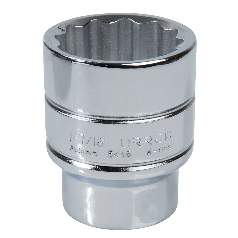 Dado de 12 Puntas 1 7/16" Cuadro de 1/2" Urrea 5446