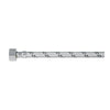 Manguera Lavabo/Fregadero, Acero Inox, 1/2" x 1/2", 40 cm, Foset 49179
