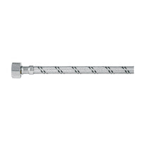 Manguera Lavabo/Fregadero, Acero Inox, 1/2" x 1/2", 40 cm, Foset 49179