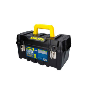 Caja portaherramientas plástica 17" x 9" x 8" Surtek CPS17