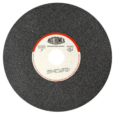 Rueda Abrasiva Grano 24 para Esmerilar Gris de 12 x 2 x 1-1/2 Austromex 66