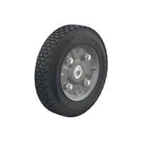 Rueda De Hule Sólido 8' Para Diablo, Doble Balero, Pretul 45485