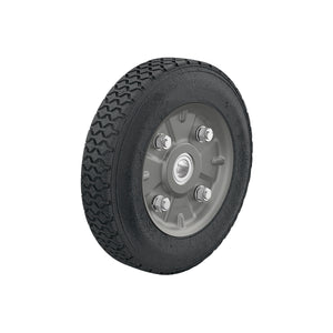 Rueda De Hule Sólido 8' Para Diablo, Doble Balero, Pretul 45485