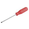 Destornillador con Mango Rojo, Punta Plana Barra Redonda 1/4" x 6", Urrea 9616R