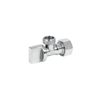 Llave Angular De Latón 1/2 x 1/2" Para CPVC, Tipo Barrilito, Foset 49108