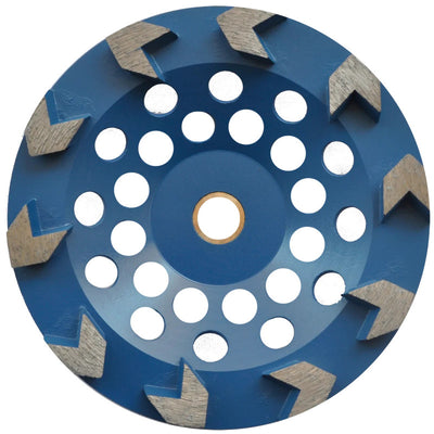 Copa de diamante de Azul Plata Fast Cut 7 x 7/8 Austromex  2180 *