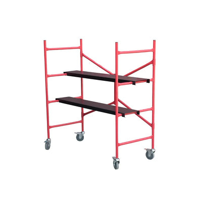 Andamio Portatil de Acero, Plegable Con Ruedas, BYP AND0001