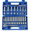 Juego De Herramientas De 47 Piezas De 3/8" Con Estuche Compacto, 6 y 12 Puntos SAE y Métrico, Williams JHW50666