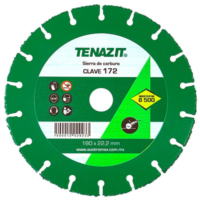 Sierra para Corte de Madera y Plástico de 7 x 7/8 Tenazit 172