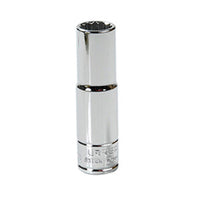Dado de 12 Puntas Largo 14 mm Cuadro de 1/2", Urrea 5314M.