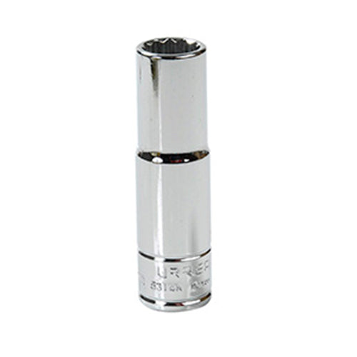 Dado de 12 Puntas Largo 14 mm Cuadro de 1/2", Urrea 5314M.