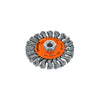 Carda Circular 4' Alambre Trenzado, Eje 5/8'-11, Truper 17527
