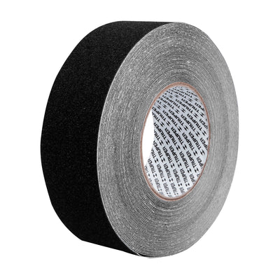 Rollo De 18m De Cinta Antiderrapante Negra 50mm Con Abrasivo, Truper 101444