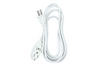 Extension Electrica Blanca Con Clavija Estandar 10 Mts, Cnx ED1018B