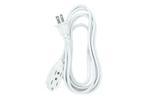 Extension Electrica Blanca Con Clavija Estandar 10 Mts, Cnx ED1018B