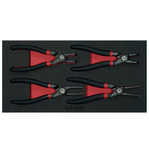 Juego de 4 Pinzas Para Anillos de Retención Urrea CH131