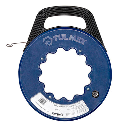 Guia Jalacable Alambre Plano 60M, Tulmex 14-A60