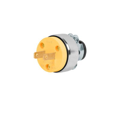 Clavija Industrial Blindada Polarizada, Volteck 46200